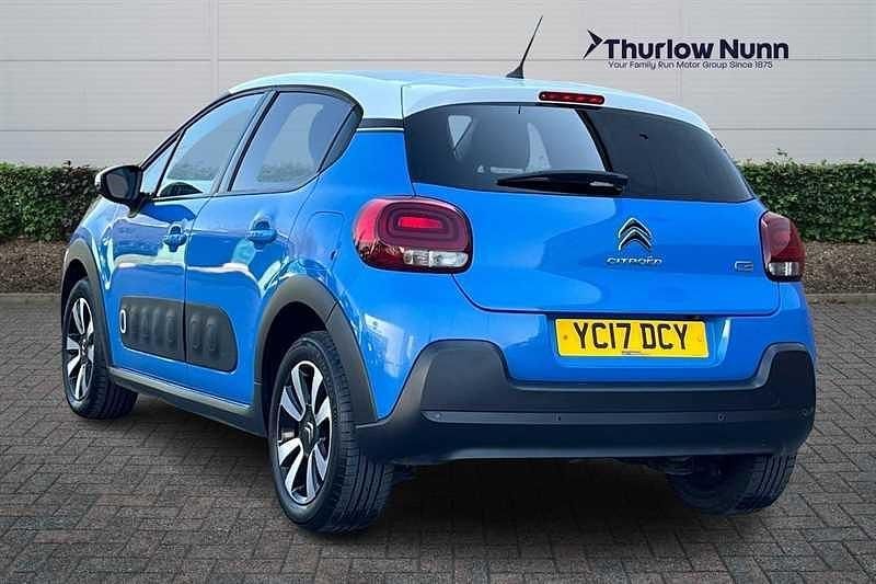 Used Citroën C3 Flair 82 HP (60 kW) 2017 Blue Hatchback