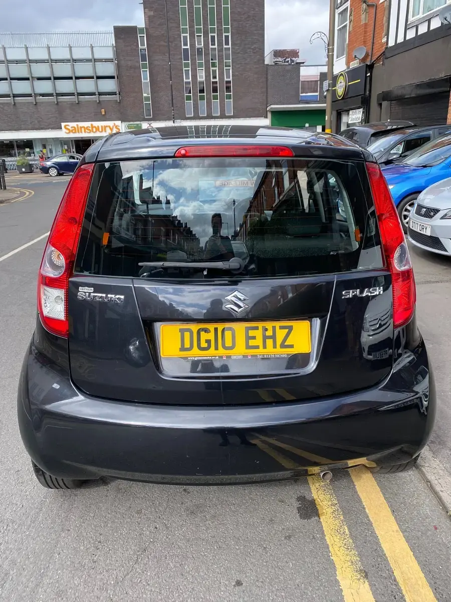 Used Suzuki Splash GLS 86 HP (63 kW) 2010 Black Hatchback