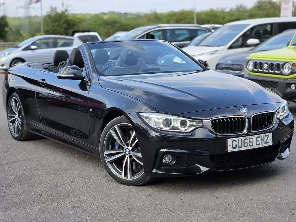 Used BMW 440 M Sport 326 HP (239 kW) 2016 Black Cabriolet