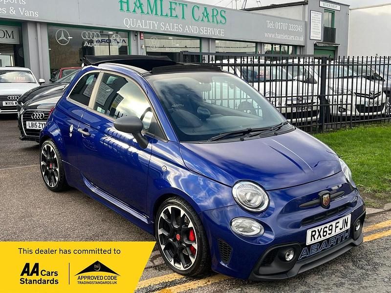 Blue Used 2019 Abarth 595 Competizione Cabriolet | £13,500 - Image 1/3
