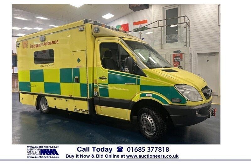 Yellow Used 2012 Mercedes Sprinter Van | £4,490 (Fair price) - Image 1/4