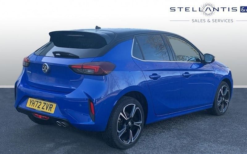 Used Vauxhall Corsa Ultimate 131 HP (96 kW) 2022 Blue Hatchback