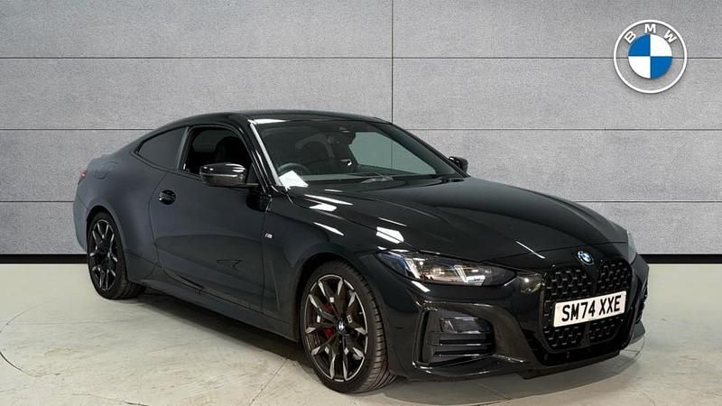 Black Used 2025 BMW 420 M Sport Coupe | £39,995 (Good price) - Image 1/4