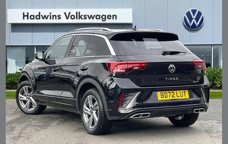Used VW T-Roc R-line 190 HP (139 kW) 2022 Black SUV