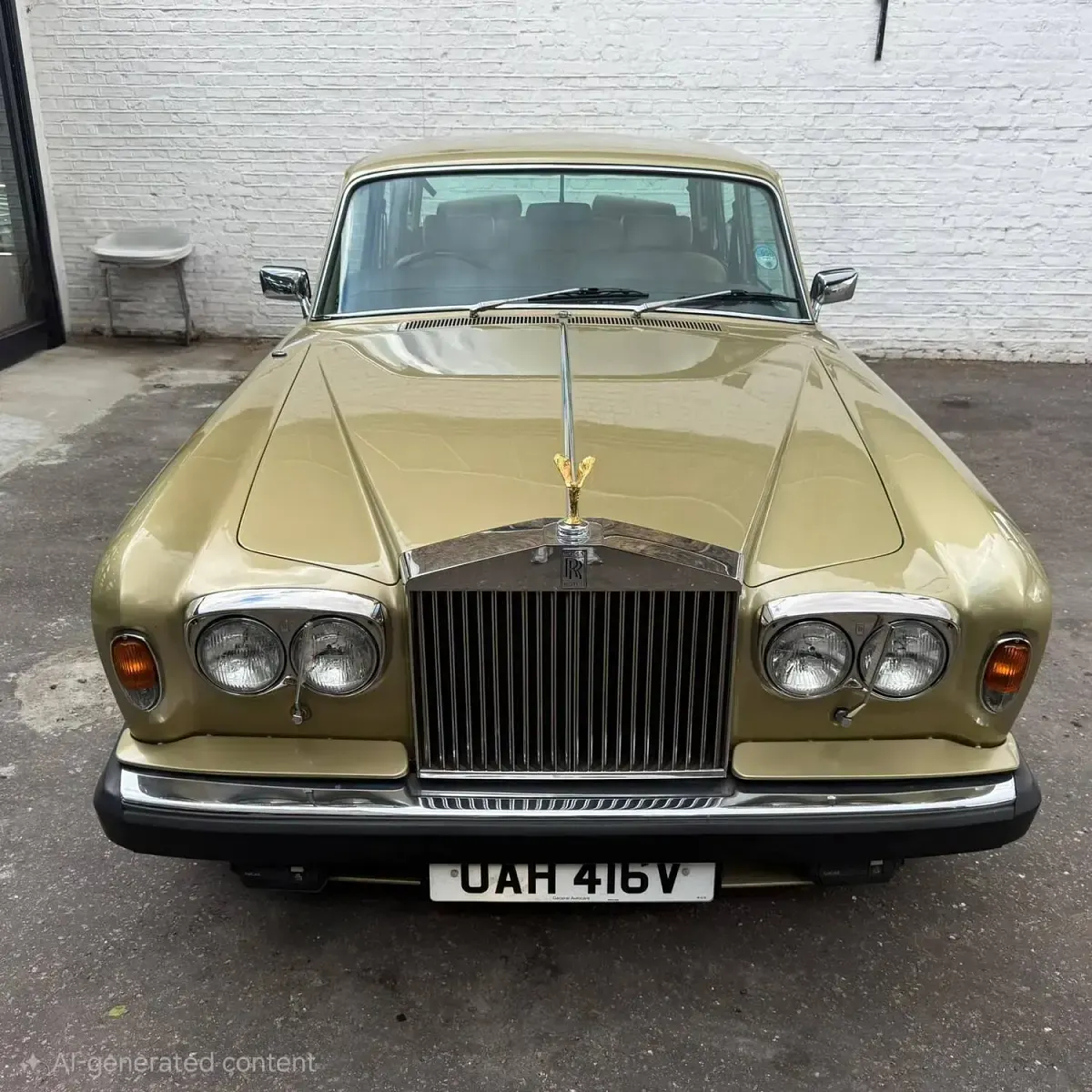 Used Rolls Royce Silver Shadow 1980 Gold Sedan