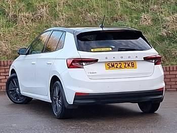 Used Skoda Fabia Colour Edition 110 HP (80 kW) 2022 White Hatchback