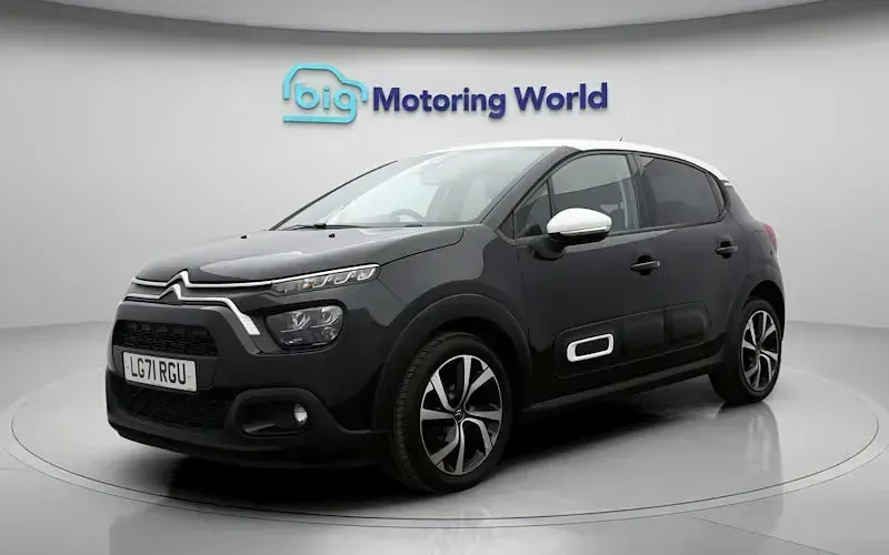 Used Citroën C3 PureTech 83 HP (61 kW) 2021 Black Hatchback