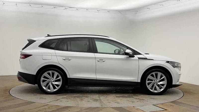 Used Skoda Enyaq iV ecoSuite 97 kW (132 HP) 2021 Moon white metallic SUV