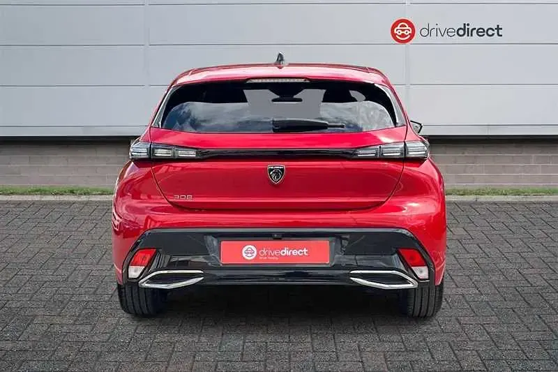 Used Peugeot 308 Allure Premium 130 HP (95 kW) 2022 Red Hatchback