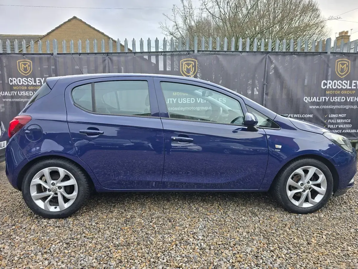 Used Vauxhall Corsa 75 HP (55 kW) 2016 Blue Hatchback