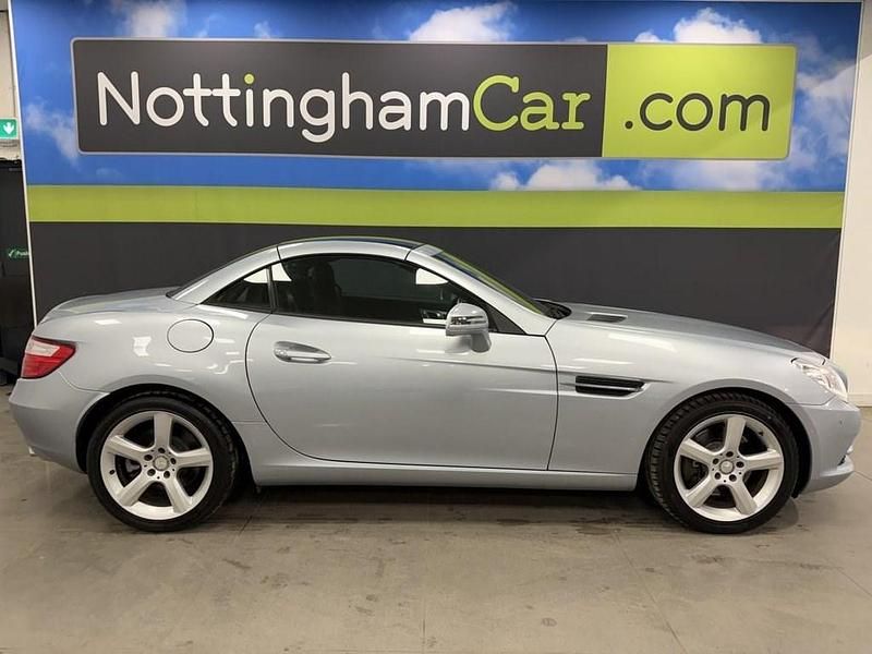 Begagnad Mercedes SLK250 2013 Silver Cab
