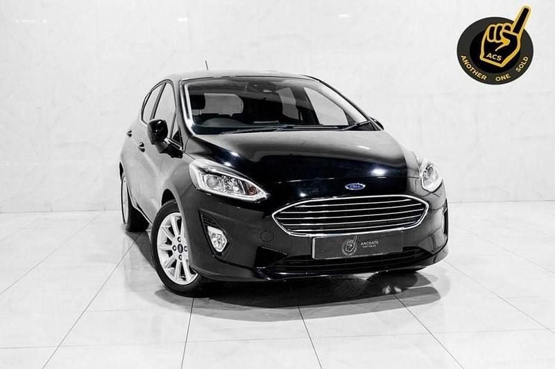 Black Used 2019 Ford Fiesta Titanium Hatchback | £8,900 (Good price) - Image 1/1