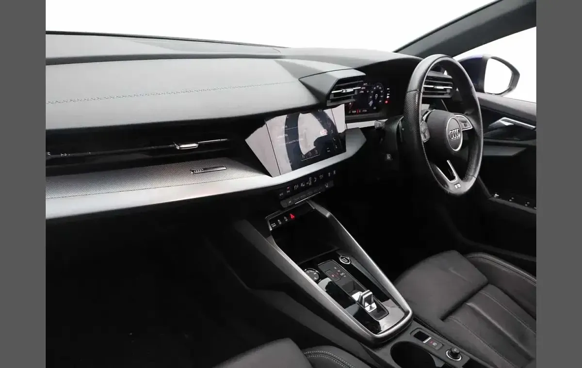 Used Audi A3 S-Line 150 HP (110 kW) 2023 Blue Sedan
