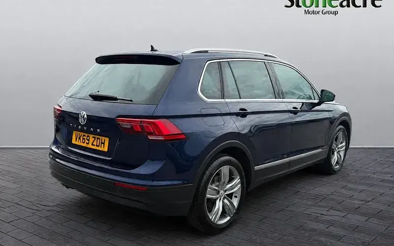 Used VW Tiguan Match 150 HP (110 kW) 2019 Blue SUV