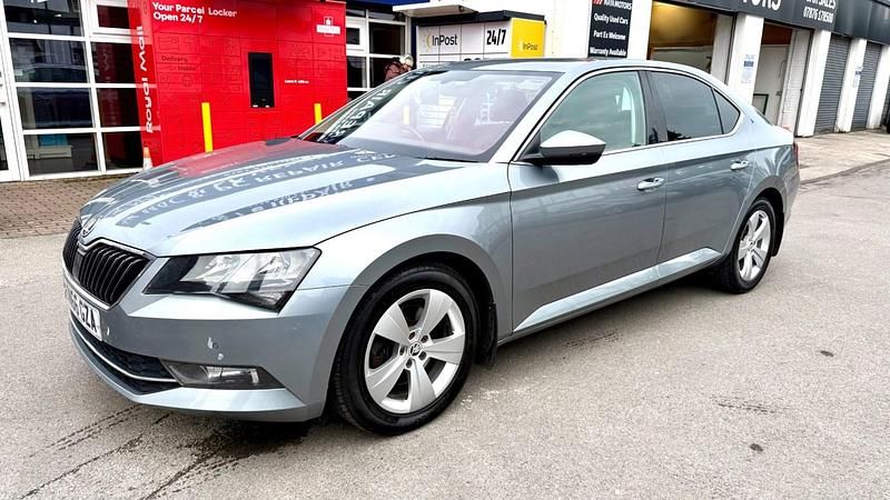 Used Skoda Superb SE Technology 150 HP (110 kW) 2016 Grey Hatchback