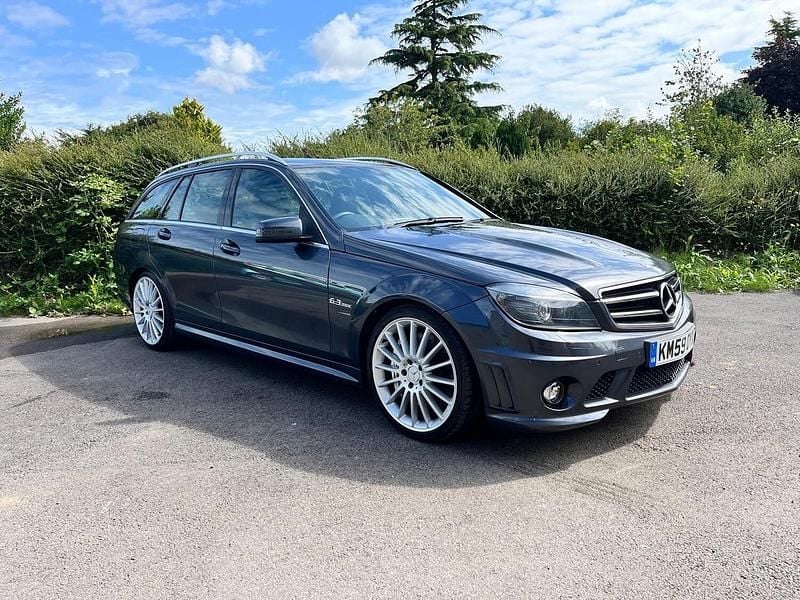 Grey Used 2009 Mercedes C63 AMG AMG Estate | £17,950 (Good price) - Image 1/4