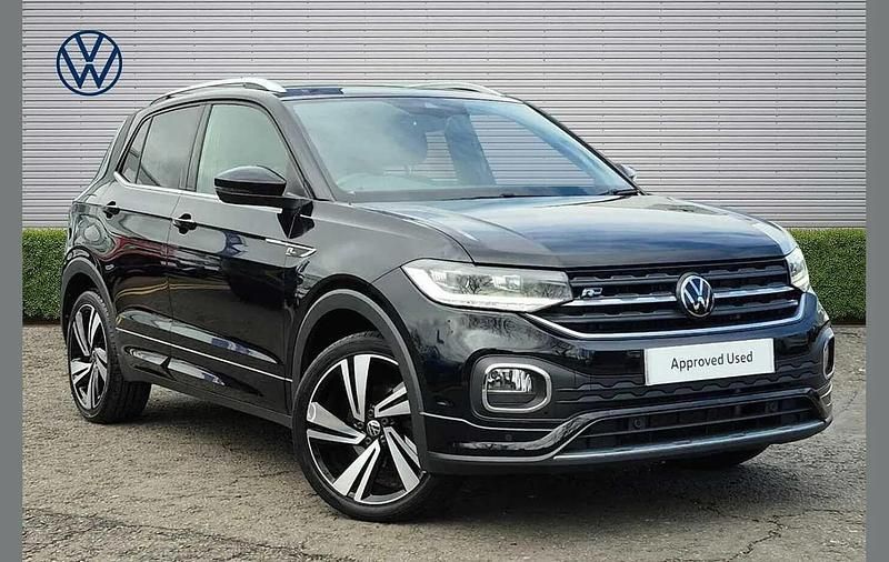 Used VW T-Cross R-line 110 HP (80 kW) 2023 Black SUV
