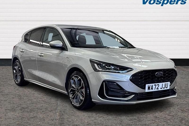 Silver Used 2022 Ford Focus ST-Line Hatchback | £17,700 (Fair price) - Image 1/1