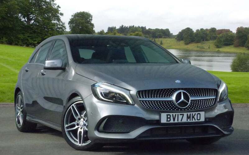 Grey Used 2017 Mercedes A200 AMG Line Premium Plus Hatchback | £16,495 (Fair price) - Image 1/4