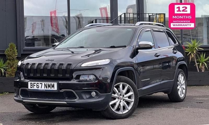 Black Used 2017 Jeep Cherokee Limited SUV | £12,990 (Fair price) - Image 1/4