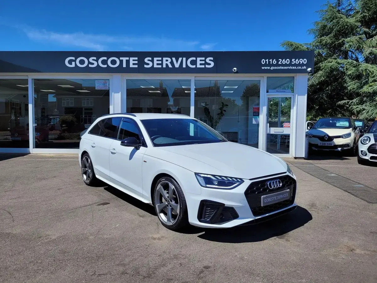 Used Audi A4 Black Edition 2021 White Estate