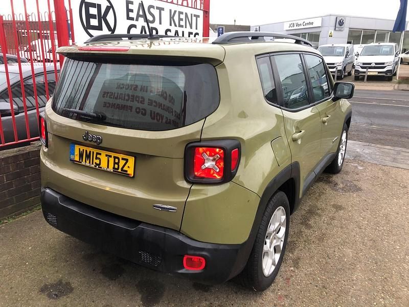 Used Jeep Renegade Longitude 140 HP (102 kW) 2015 Green SUV