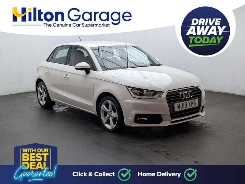 Used Audi A1 Sportback Sport 125 HP (91 kW) 2018 White Hatchback