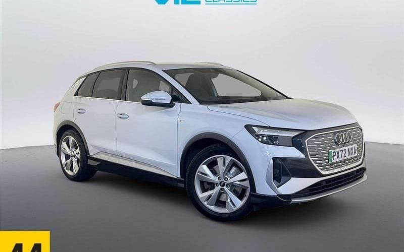 Used Audi Q4 e-tron S-Line 219 kW (299 HP) 2022 White SUV