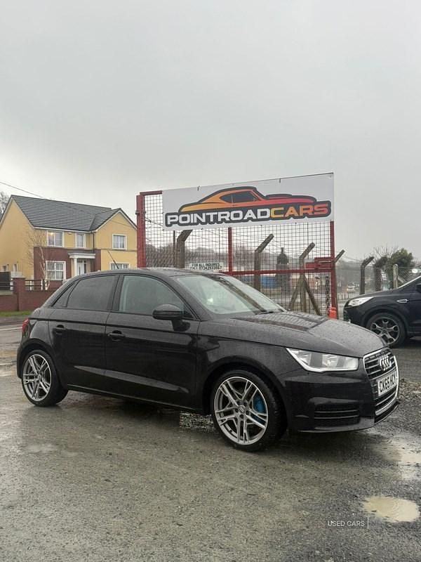 Used Audi A1 116 HP (85 kW) 2015 Black Hatchback