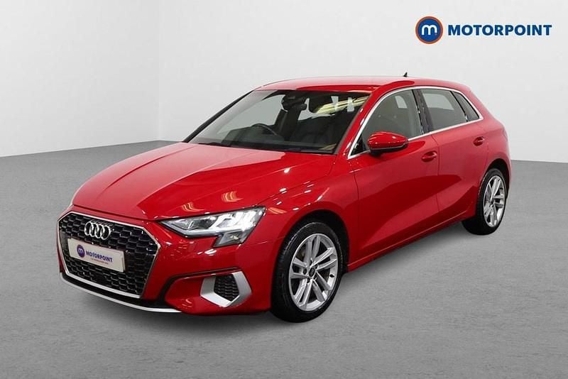 Used Audi A3 Sport 2022 Red Sedan