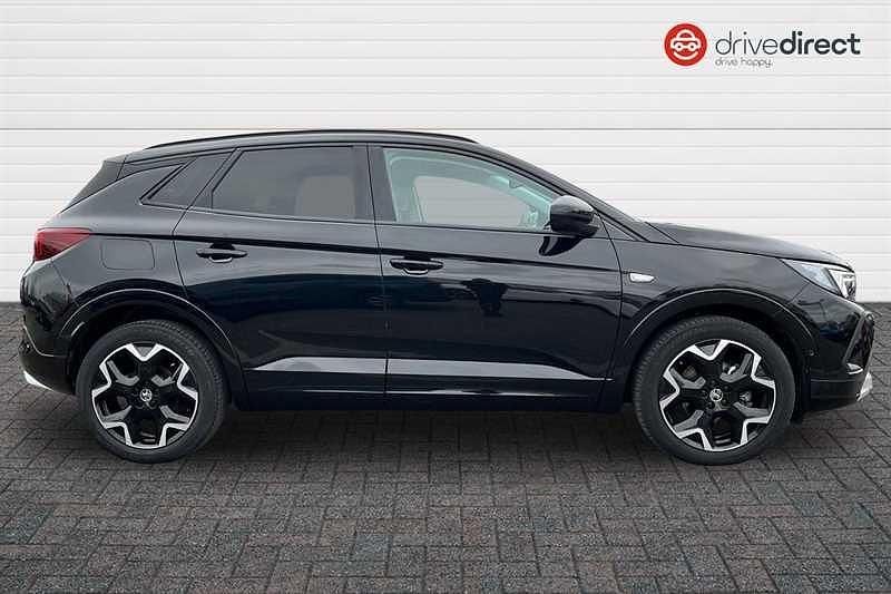 Used Vauxhall Grandland X Ultimate 130 HP (95 kW) 2022 Black SUV