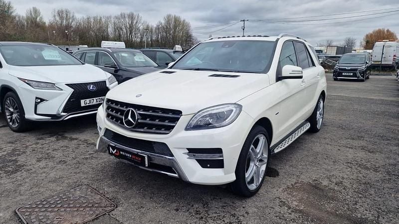 Used Mercedes ML250 204 HP (150 kW) 2012 White SUV