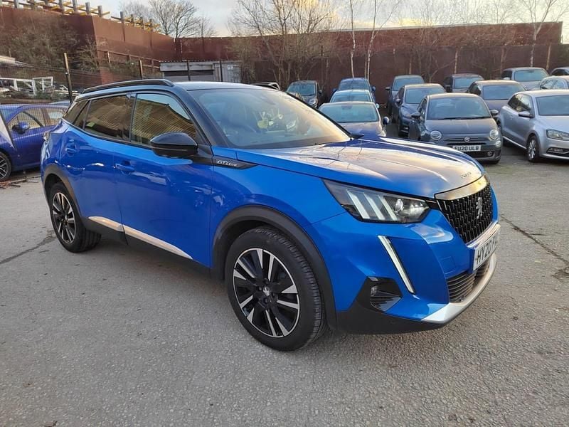 Blue Used 2020 Peugeot 2008 GT-line SUV | £8,995 (Super price) - Image 1/4