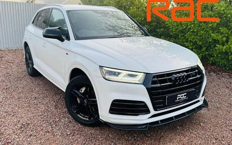 Used Audi Q5 S-Line 245 HP (180 kW) 2020 White SUV