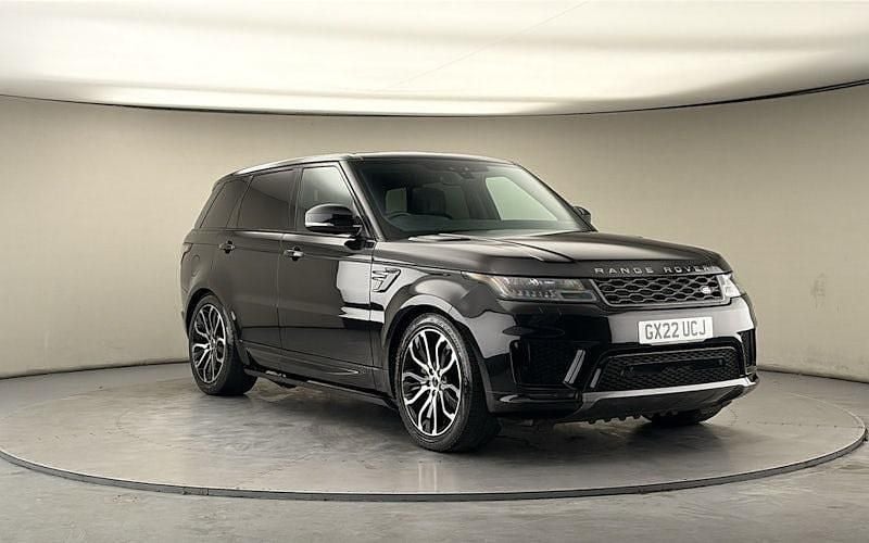 Used Land Rover Range Rover Sport HSE 300 HP (220 kW) 2021 Santorini black SUV