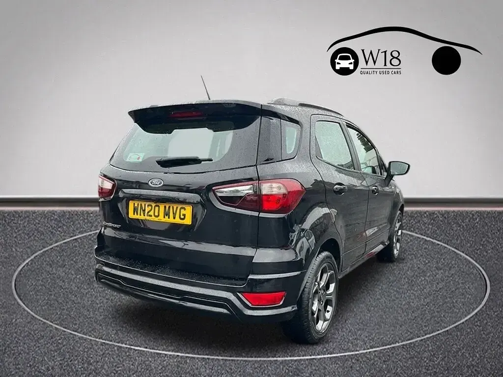 Usado Ford Ecosport ST-Line 125 HP (91 kW) 2020 Preto SUV