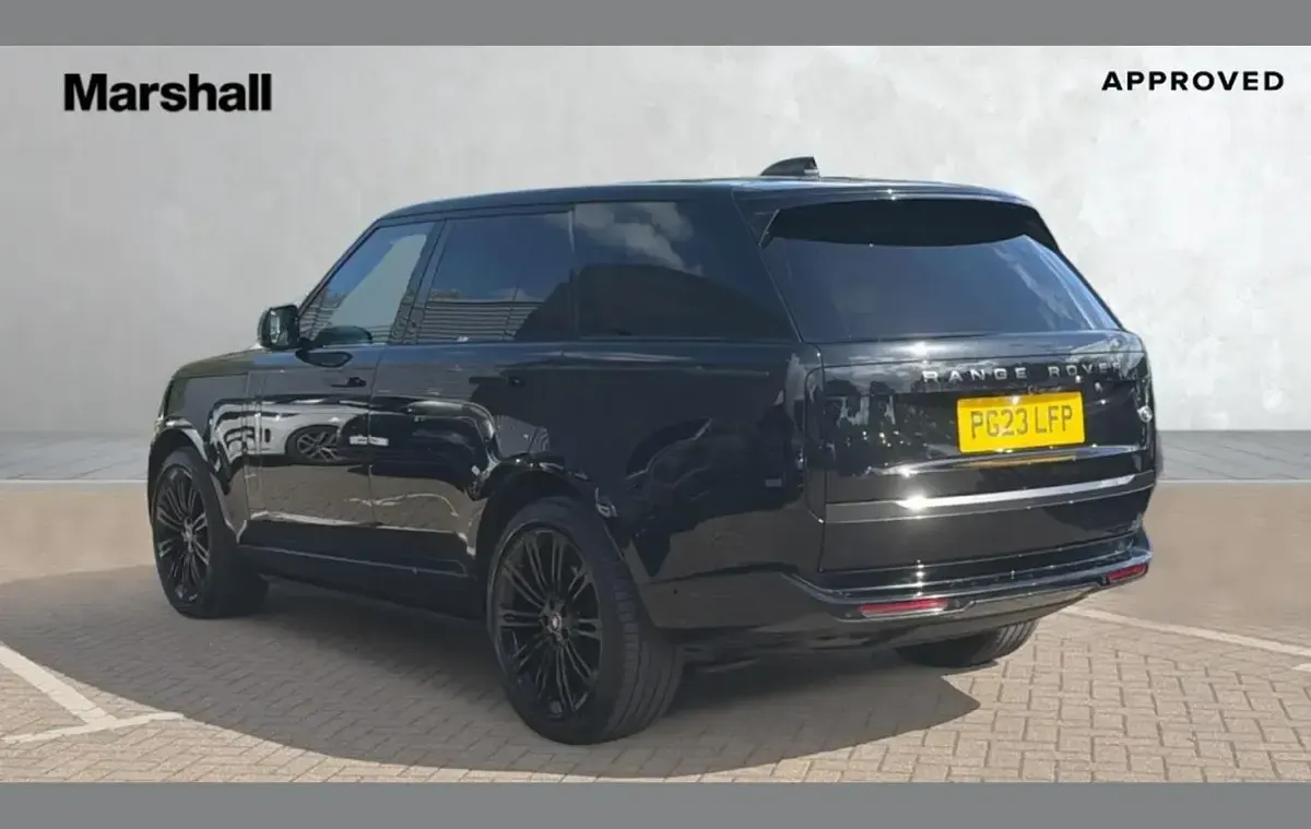 Used Land Rover Range Rover First Edition 350 HP (257 kW) 2023 Metallic  santorini black SUV