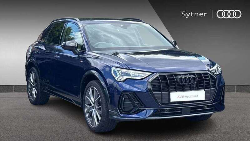 Blue Used 2024 Audi Q3 Black Edition SUV | £35,250 (Fair price) - Image 1/4