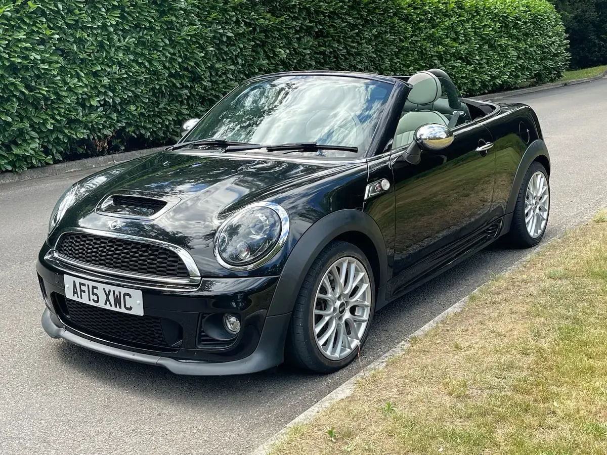 Used Mini Cooper S Roadster 184 HP (135 kW) 2015 Black Cabriolet