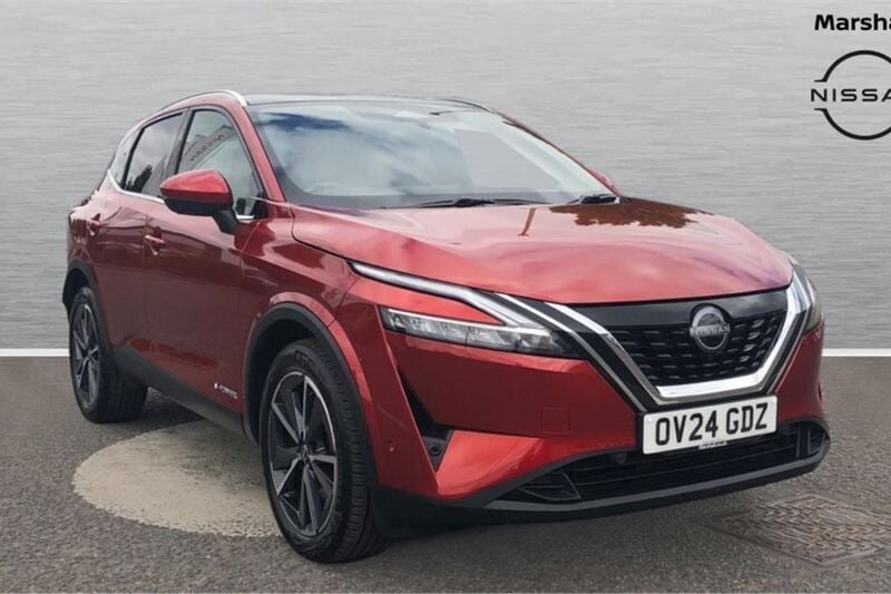 Red Used 2024 Nissan Qashqai Tekna SUV | £27,262 (A bit pricey) - Image 1/4