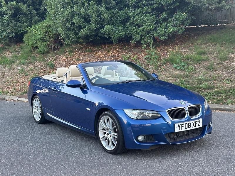 Blue Used 2008 BMW 320 Cabriolet M Sport Cabriolet | £4,000 (Fair price) - Image 1/4