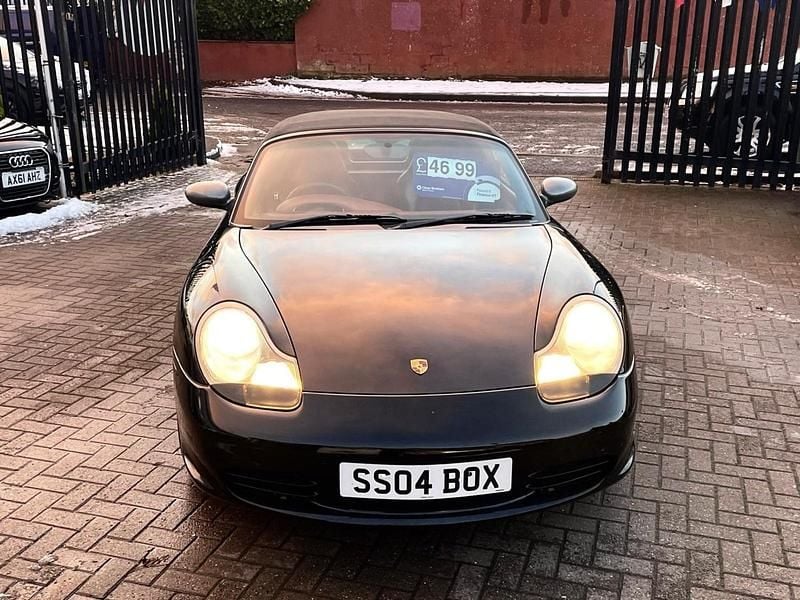 Used Porsche Boxster 228 HP (167 kW) 2004 Black Cabriolet