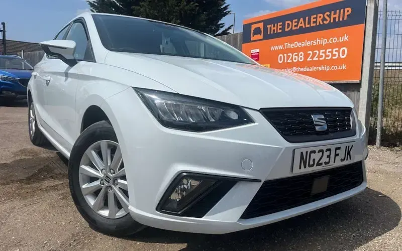 Used Seat Ibiza SE 80 HP (58 kW) 2023 White Hatchback