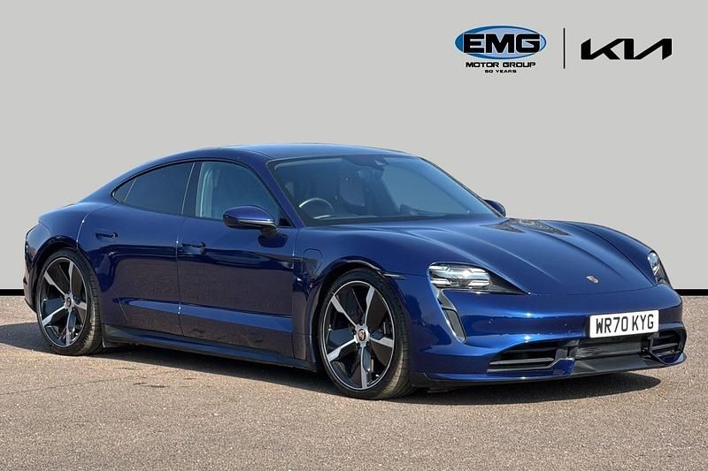 Blue Used 2020 Porsche Taycan Performance Package Sedan | £48,995 (Super price) - Image 1/3
