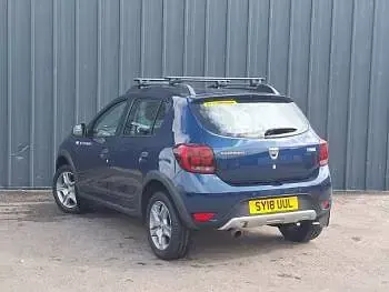 Used Dacia Sandero Lauréate 90 HP (66 kW) 2018 Blue Hatchback