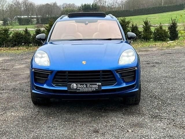 Used Porsche Macan Turbo 440 HP (323 kW) 2020 Blue SUV