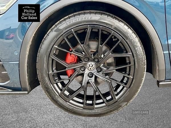 Used VW Tiguan R-line 148 HP (108 kW) 2021 Blue SUV