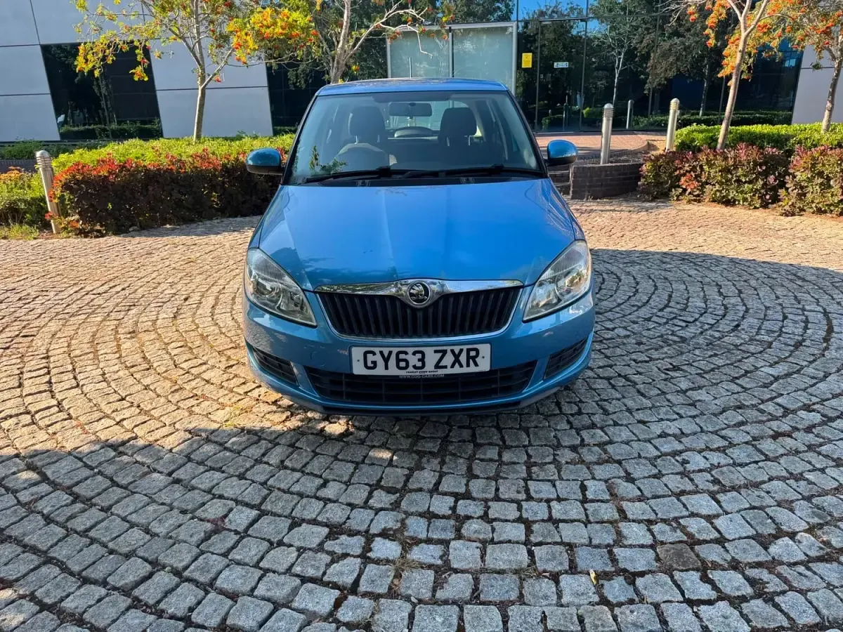 Used Skoda Fabia SE 2014 Blue Hatchback