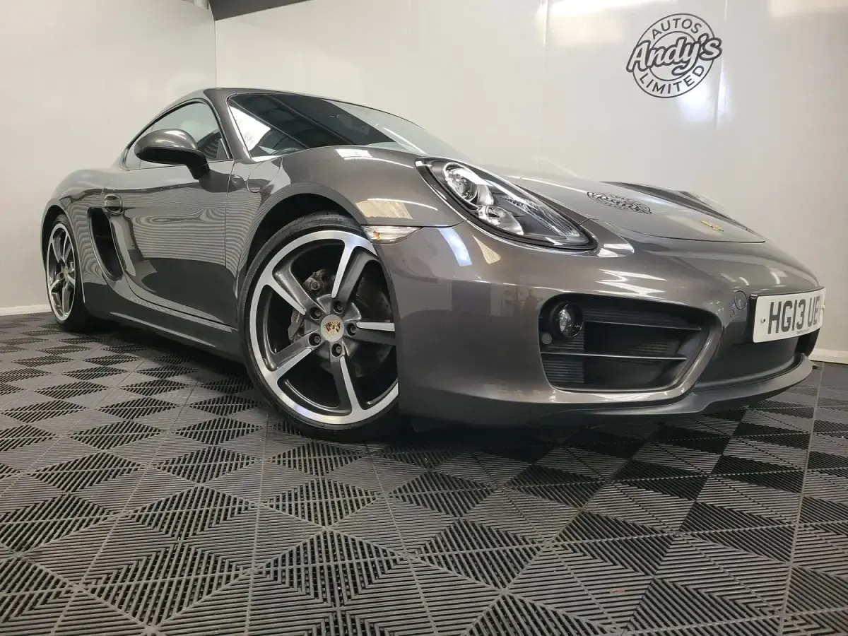 Used Porsche Cayman 275 HP (202 kW) 2013 Grey Coupe