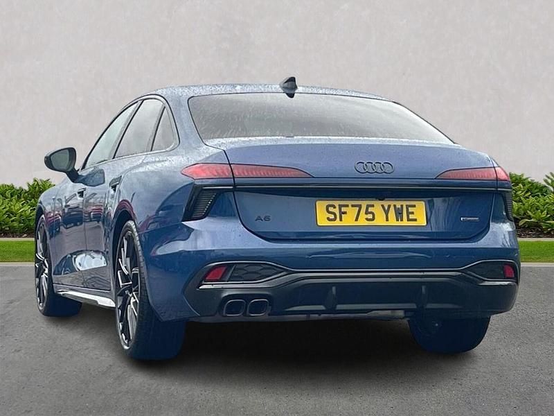 Used Audi A6 S-Line 200 HP (147 kW) 2025 Blue Sedan